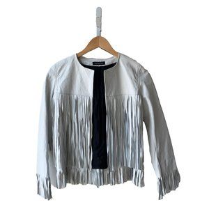 The Perfext Tassel Leather Jacket
